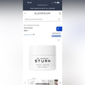 BNIB Dr. Barbara Sturm Cream Face Moisturizer